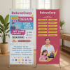 Banner / X Banner Kualitas HD, Warna Tajam | Garansi Cetak